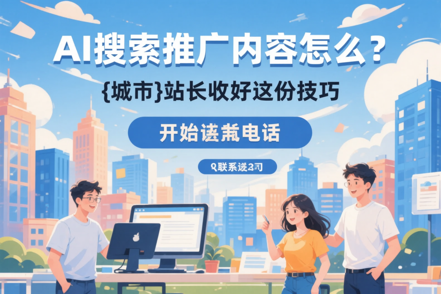 AI搜索推广内容怎么写？岳普湖站长收好这份技巧