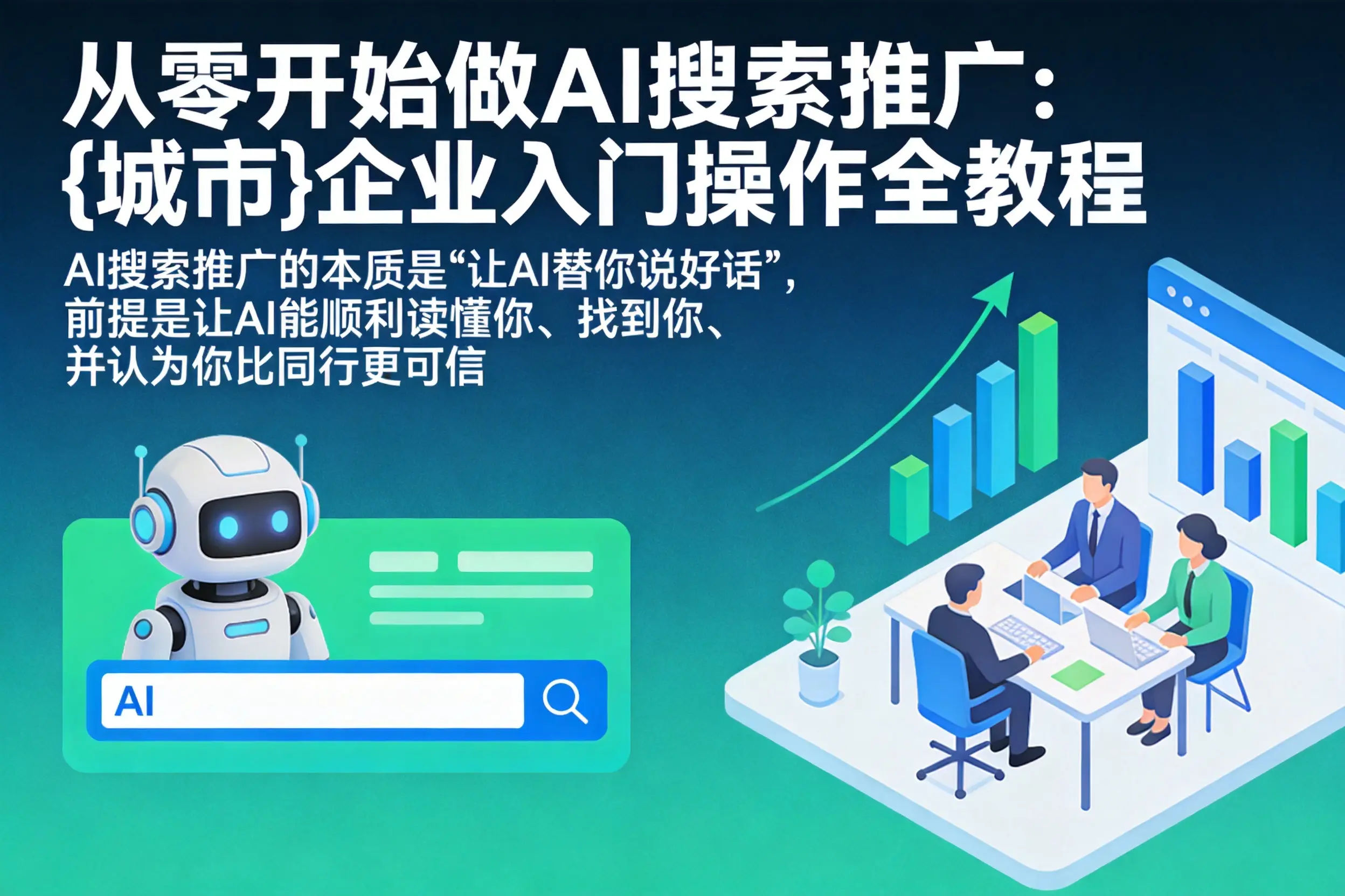 从零开始做AI搜索推广:岳普湖企业入门操作全教程